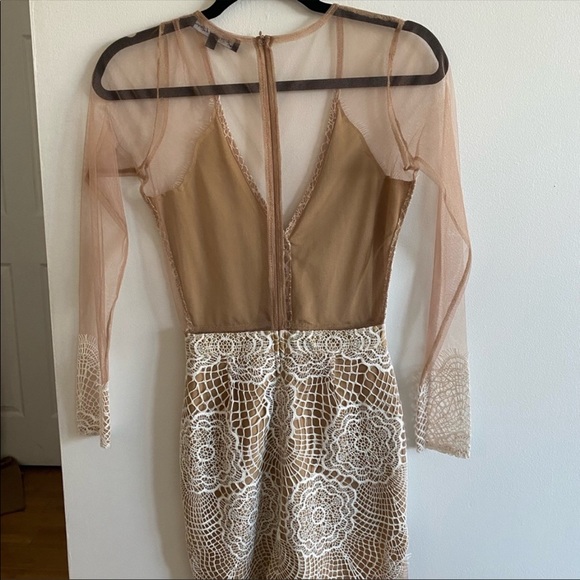 For Love and Lemons Antigua mini dress in white size S - Picture 8 of 11